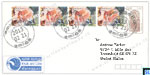 Sri Lanka Stamps Cover - Pigeon Island Marine National Park, Knotted Fan Coral, Emperor Angelfish