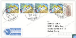 Sri Lanka Stamps Covers - Pigeon Island Marine National Park, Blackwedged Butterflyfish