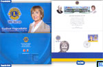 2018 Sri Lanka Stamp Folder - Gudrun Yngvadottir, Lions Club International, presentation pack