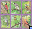 Sri Lanka Stamps 2021 - Endemic Birds