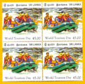 2011 Sri Lanka Stamps - World Tourism Day Boating