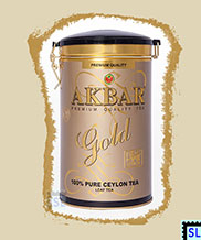 Pure Ceylon AKBAR Tea - Gold Loose Leaf, 100g