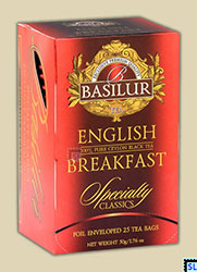 Pure Ceylon Basilur - English Breakfast Tea Bags