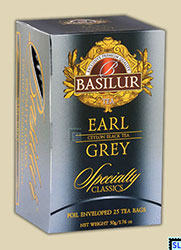 Pure Ceylon Basilur - Earl Grey Tea Bags