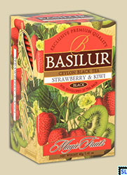 Pure Ceylon Basilur - Strawberry Kiwi Tea Bags