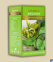 Pure Ceylon Damro - Mint Green Tea Loose Leaf