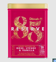 Pure Ceylon Dilmah 85 Reserve - Rose Lychee Vanilla Tea Bags