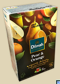 Pure Ceylon Tea - Dilmah Pear Orange Flavored Tea Bags