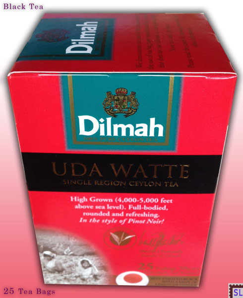 Dilmah Watte Ceylon Black Leaf Tea 125g / 4.41 oz - Ran, Uda, Meda, Yata