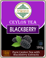 Pure Ceylon Mlesna  Blackberry Flavored Loose Leaf Black Tea