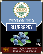 Pure Ceylon Mlesna  Blueberry Flavored Loose Leaf Black Tea